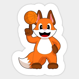 Fox Basketball player Basketball Sports Sticker